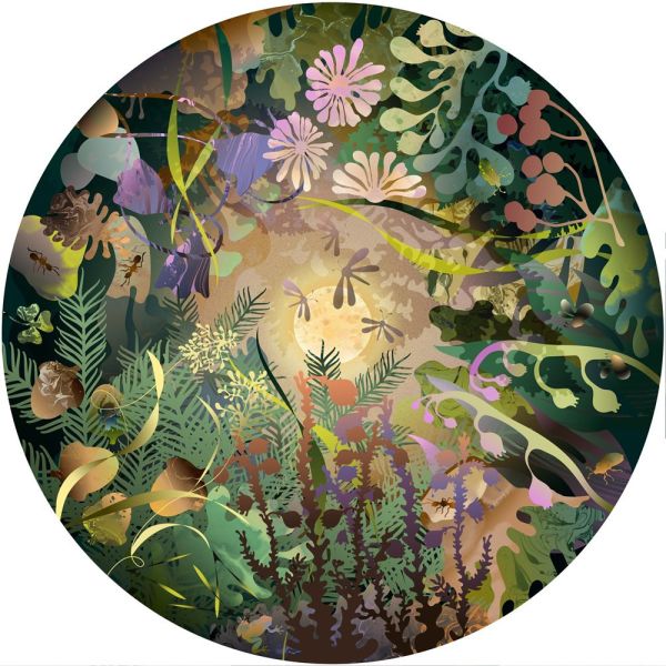 Forest Dream: A Flow State Circular Jigsaw Puzzle(森林之夢：流動圓形拼圖) 