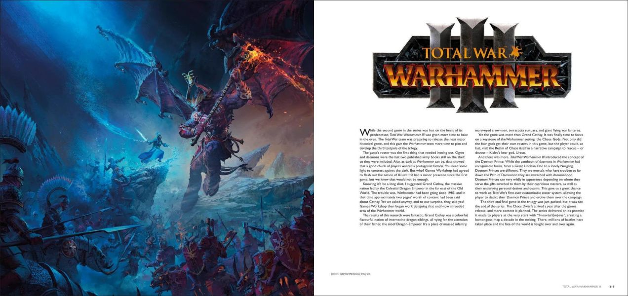 DK The Art of Warhammer Video Games(戰鎚官方遊戲美術設定集) 