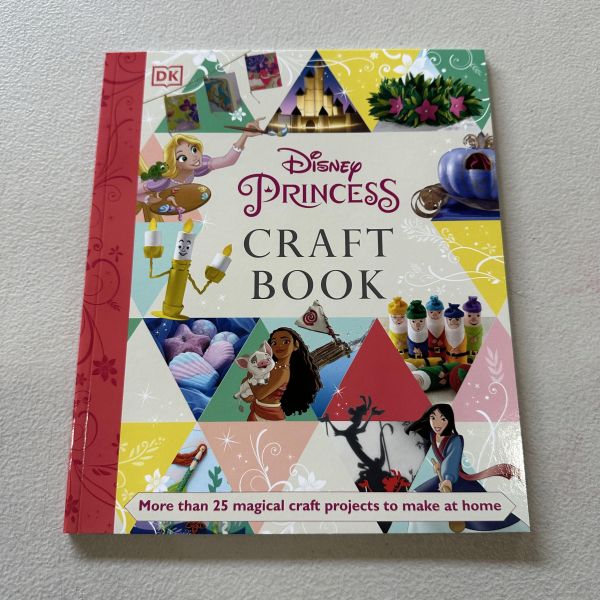 (微恙)DK Disney Princess Craft Book(迪士尼公主手作活動書書) 