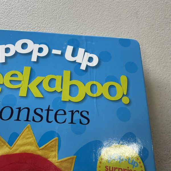 (微恙)DK Pop-Up Peekaboo! Monsters (躲貓貓大翻頁立體書：有怪獸！) 