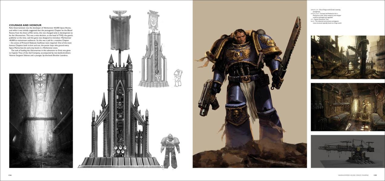 DK The Art of Warhammer Video Games(戰鎚官方遊戲美術設定集) 