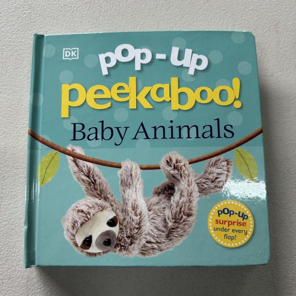 (微恙)DK Pop-Up Peekaboo! Baby Animals (躲貓貓大翻頁立體書：動物寶寶) 
