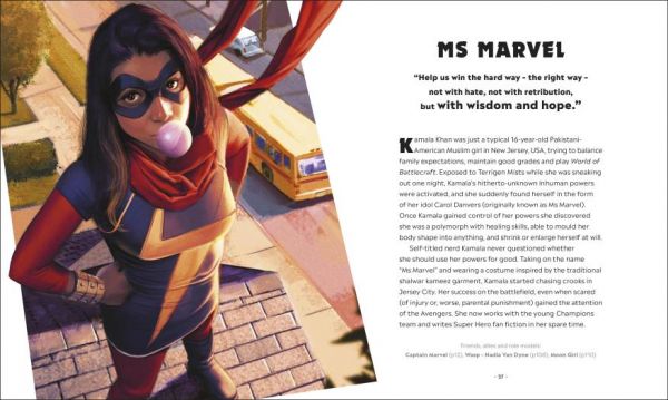 DK Marvel Fearless and Fantastic! Female Super Heroes Save the World(Marvel漫威女英雄百科) 