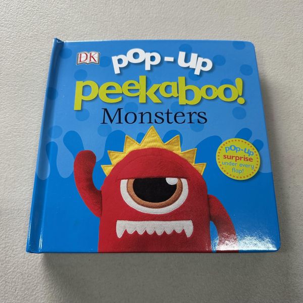 (骨折)DK Pop-Up Peekaboo! Monsters (躲貓貓大翻頁立體書：有怪獸！) 