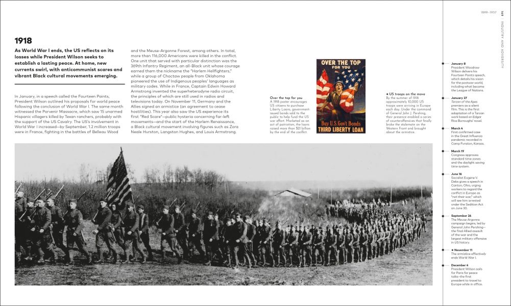 DK The History of the USA Year by Year(美國編年史) 