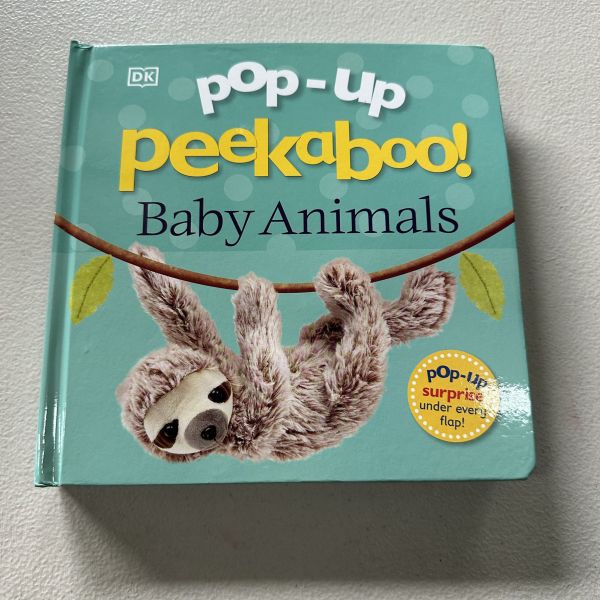 (微恙)DK Pop-Up Peekaboo! Baby Animals (躲貓貓大翻頁立體書：動物寶寶) 