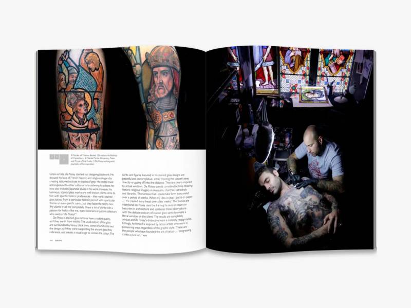 The World Atlas of Tattoo (世界紋身地圖：全球100位頂尖紋身藝術家的作品) 