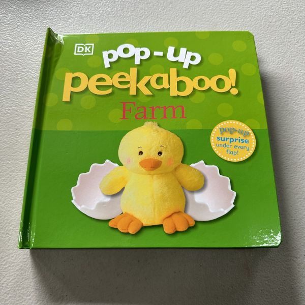 (微恙)DK Pop-Up Peekaboo! Farm (躲貓貓大翻頁立體書：農場) 