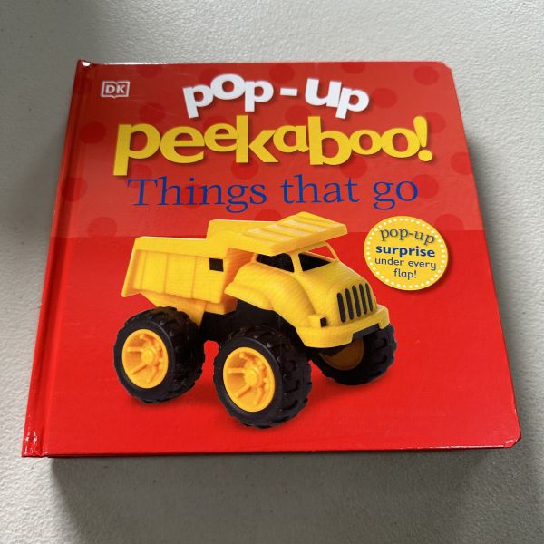 (微恙)DK Pop-Up Peekaboo! Things That Go (躲貓貓大翻頁立體書：交通工具) 