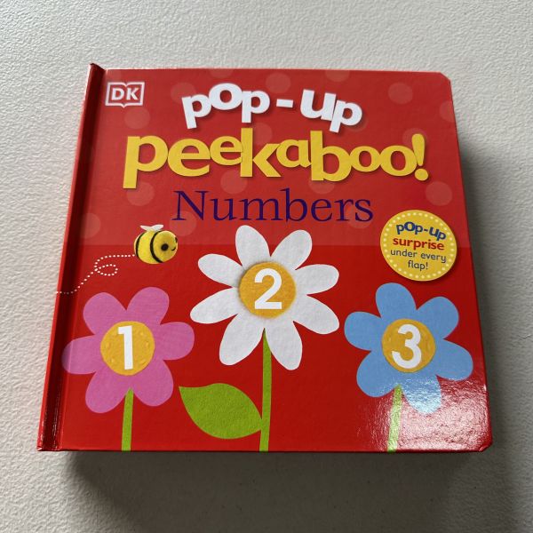 (微恙)DK Pop-Up Peekaboo! Numbers (躲貓貓大翻頁立體書：數字) 