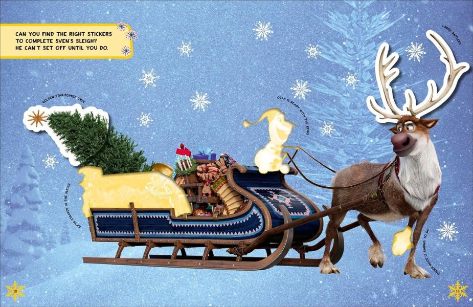 DK Disney Christmas Ultimate Sticker Collection(迪士尼聖誕貼紙書) 