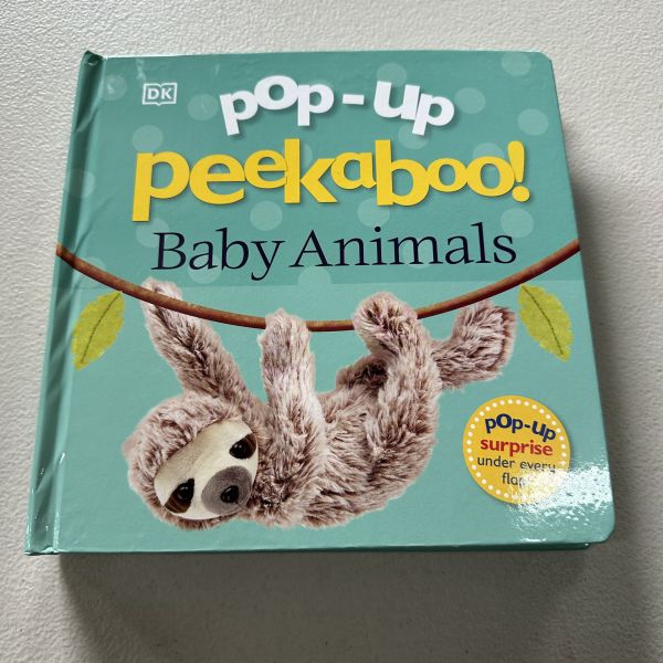 (微恙)DK Pop-Up Peekaboo! Baby Animals (躲貓貓大翻頁立體書：動物寶寶) 