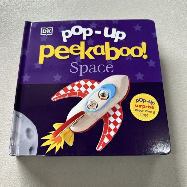 (微恙)DK Pop-Up Peekaboo! Space (躲貓貓大翻頁立體書：太空 ) 