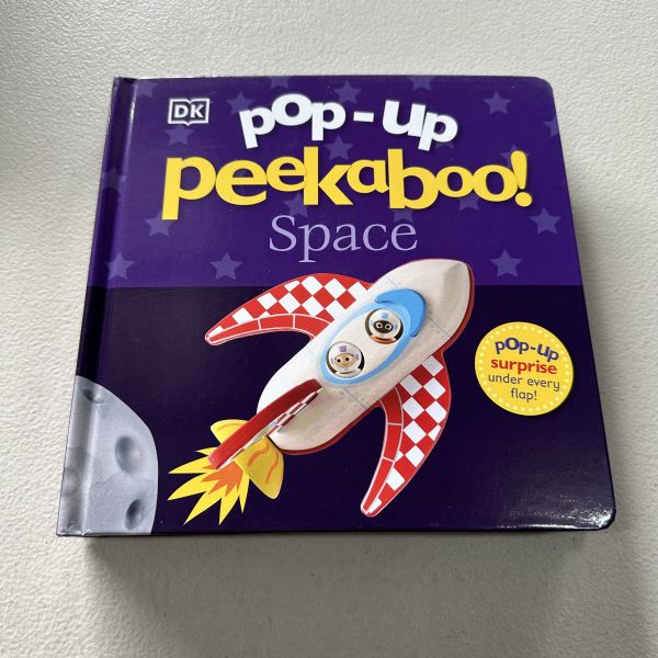 (微恙)DK Pop-Up Peekaboo! Space (躲貓貓大翻頁立體書：太空 ) 