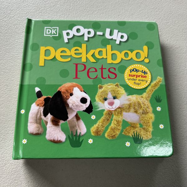 (微恙)DK Pop-Up Peekaboo! Pets(躲貓貓大翻頁立體書：寵物) 