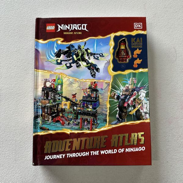(微恙)DK LEGO Ninjago Dragons Rising Adventure Atlas(樂高旋風忍者：猛龍崛起冒險地圖) 