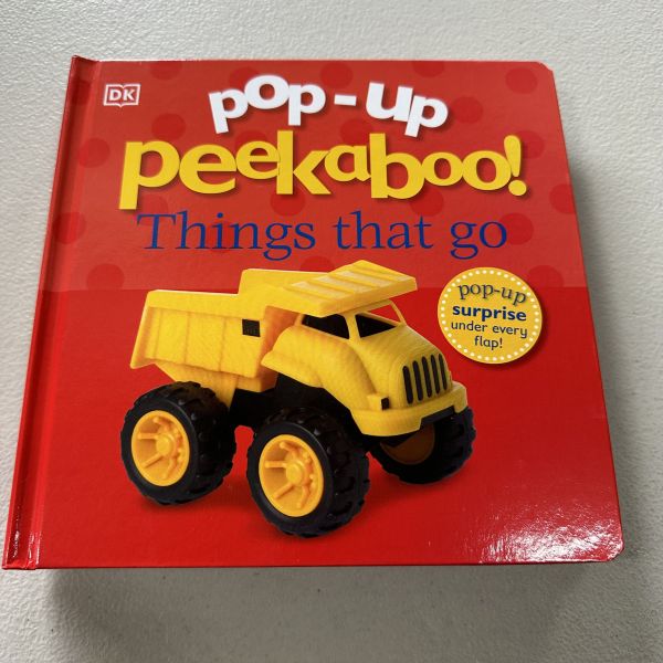 (微恙)DK Pop-Up Peekaboo! Things That Go (躲貓貓大翻頁立體書：交通工具) 