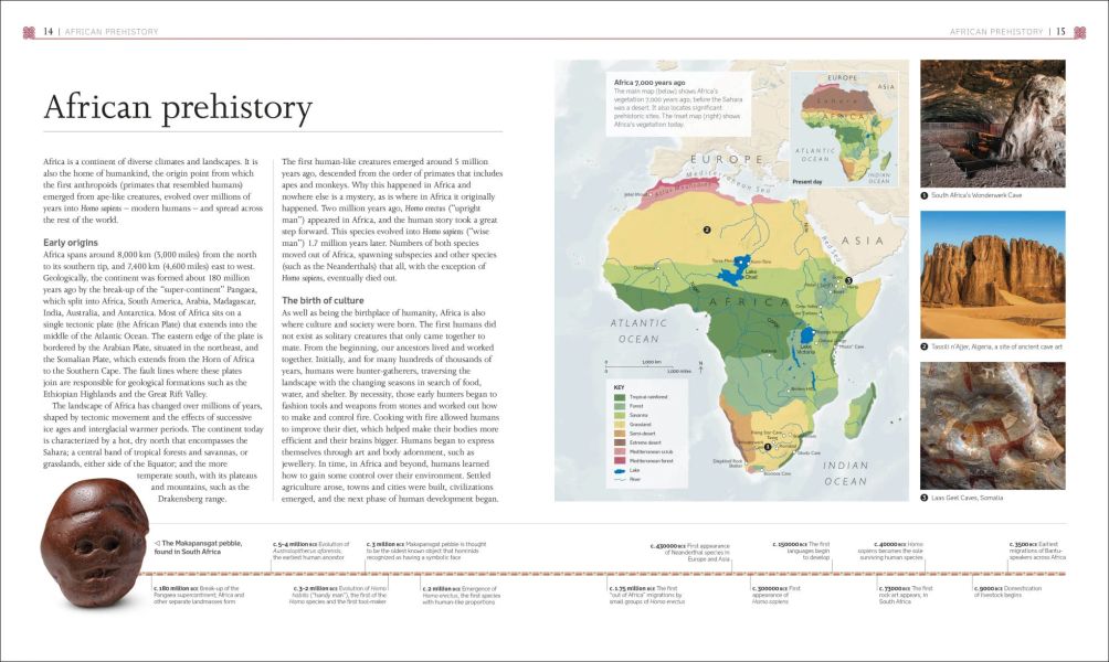DK Africa: The definitive Visual History of A Continent(非洲大百科) 