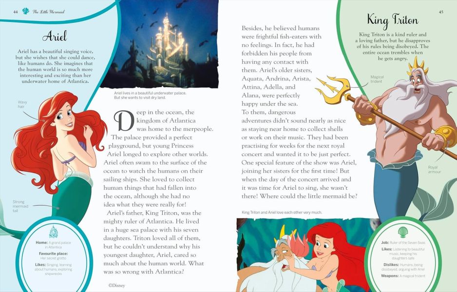 DK Disney Princess Enchanted Character Guide(迪士尼公主百科 2025版) 