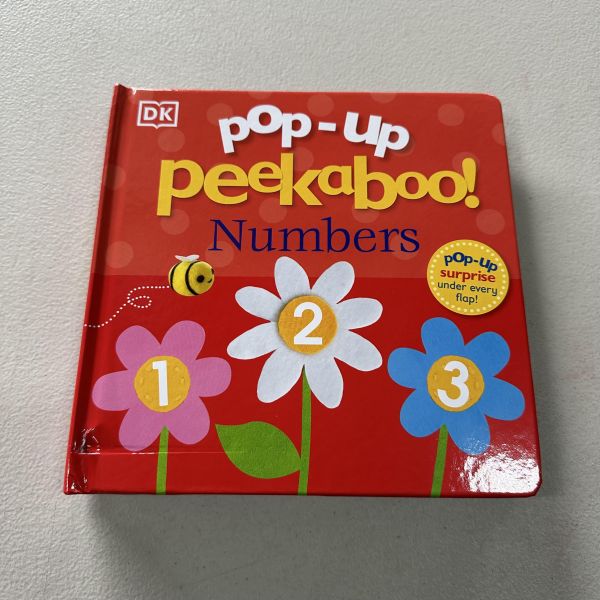 (骨折)DK Pop-Up Peekaboo! Numbers (躲貓貓大翻頁立體書：數字) 