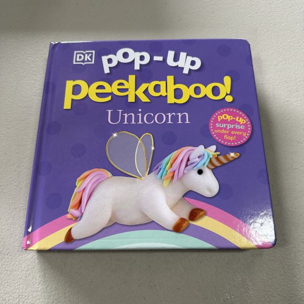 (骨折)DK Pop-Up Peekaboo! Unicorn (躲貓貓大翻頁立體書：獨角獸) 