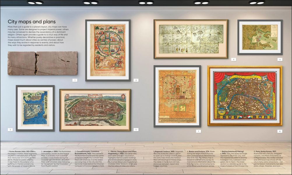 DK Maps, Annotated(世界名圖解析：古今300幅經典地圖的微觀透視) 