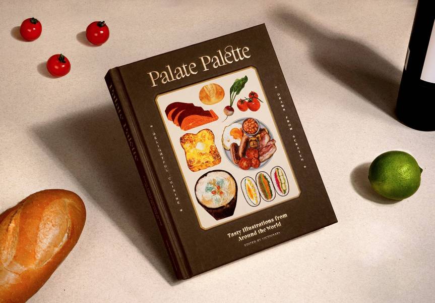 Palate Palette: Tasty Illustrations from around the World (美味調色盤：全球美食插畫) 