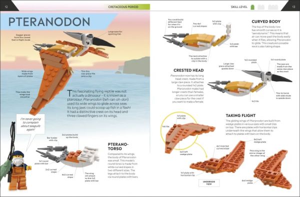 DK How to Build LEGO Dinosaurs(用樂高積木重現消失的恐龍) 