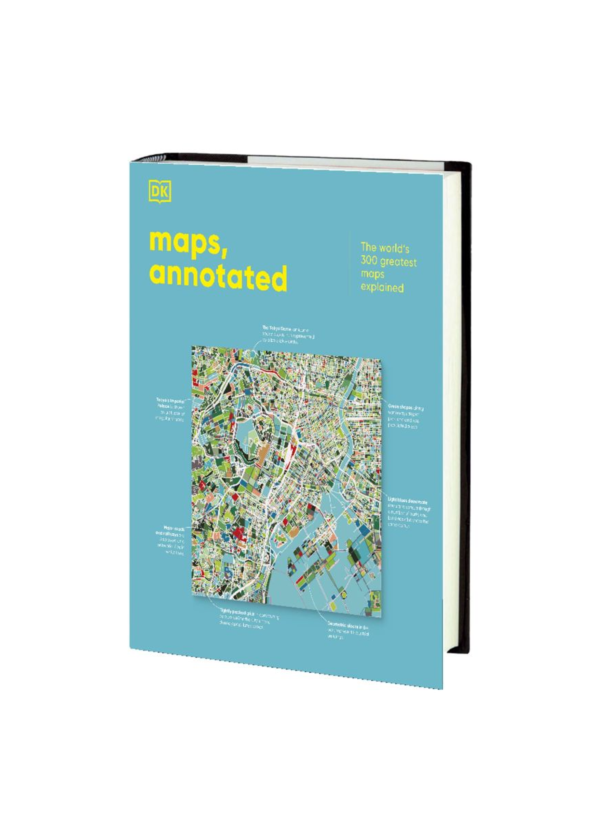 DK Maps, Annotated(世界名圖解析：古今300幅經典地圖的微觀透視) 