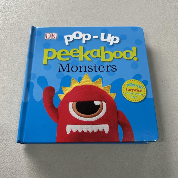 (微恙)DK Pop-Up Peekaboo! Monsters (躲貓貓大翻頁立體書：有怪獸！) 