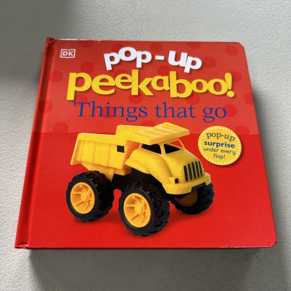 (微恙)DK Pop-Up Peekaboo! Things That Go (躲貓貓大翻頁立體書：交通工具) 