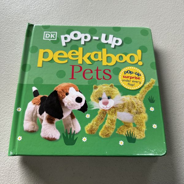 (微恙)DK Pop-Up Peekaboo! Pets(躲貓貓大翻頁立體書：寵物) 