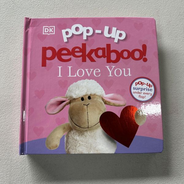 (微恙)DK Pop-Up Peekaboo! I Love You (躲貓貓大翻頁立體書：我愛你) 