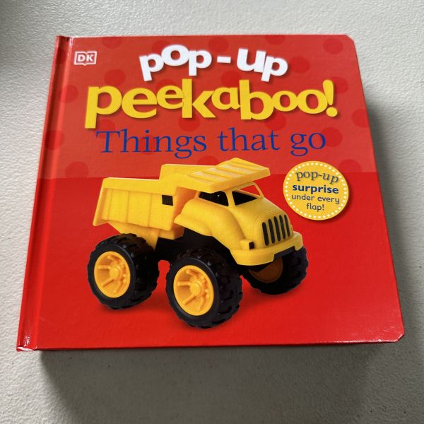 (微恙)DK Pop-Up Peekaboo! Things That Go (躲貓貓大翻頁立體書：交通工具) 
