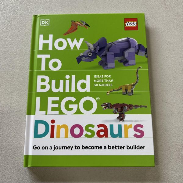 (微恙)DK How to Build LEGO Dinosaurs(用樂高積木重現消失的恐龍) 