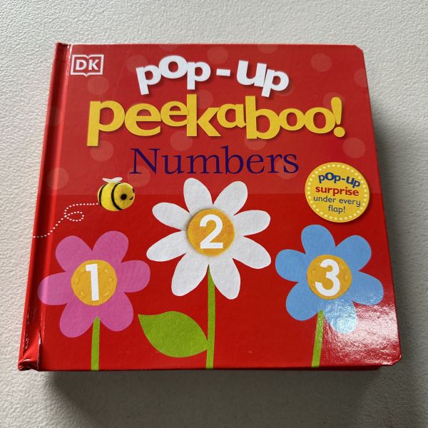 (微恙)DK Pop-Up Peekaboo! Numbers (躲貓貓大翻頁立體書：數字) 