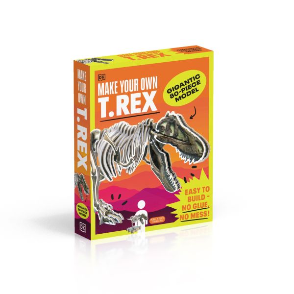 DK Make Your Own T. Rex(霸王龍骨骼模型組) 