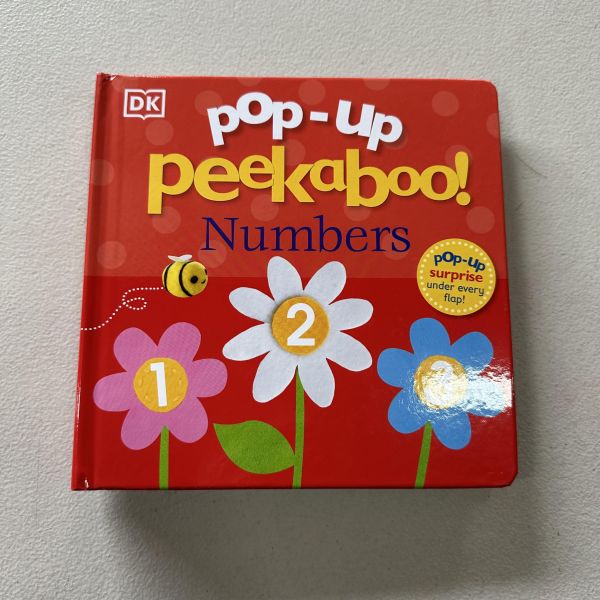(微恙)DK Pop-Up Peekaboo! Numbers (躲貓貓大翻頁立體書：數字) 