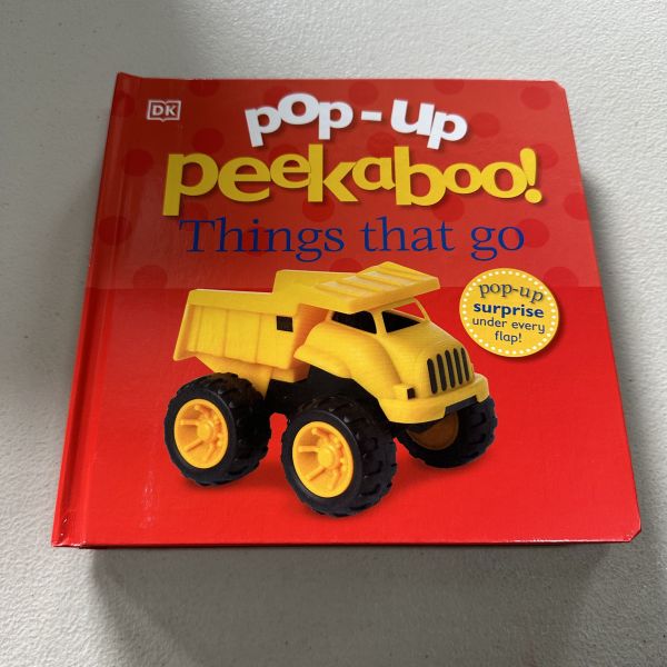 (微恙)DK Pop-Up Peekaboo! Things That Go (躲貓貓大翻頁立體書：交通工具) 