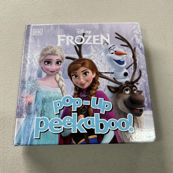 (微恙)DK Pop-Up Peekaboo! Frozen(躲貓貓大翻頁立體書：冰雪奇緣) 