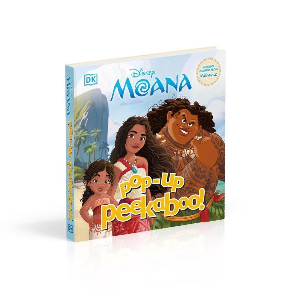 DK Pop-Up Peekaboo! Disney Moana(躲貓貓大翻頁立體書：海洋奇緣) 