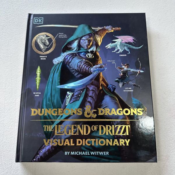 (微恙)Dungeons & Dragons: The Legend of Drizzt Visual Dictionary(龍與地下城圖鑑百科) 