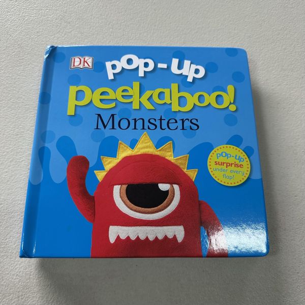 (微恙)DK Pop-Up Peekaboo! Monsters (躲貓貓大翻頁立體書：有怪獸！) 