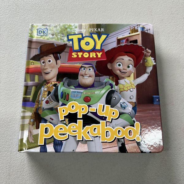 (微恙)DK Pop-Up Peekaboo! Disney Pixar Toy Story(躲貓貓大翻頁立體書：玩具總動員) 