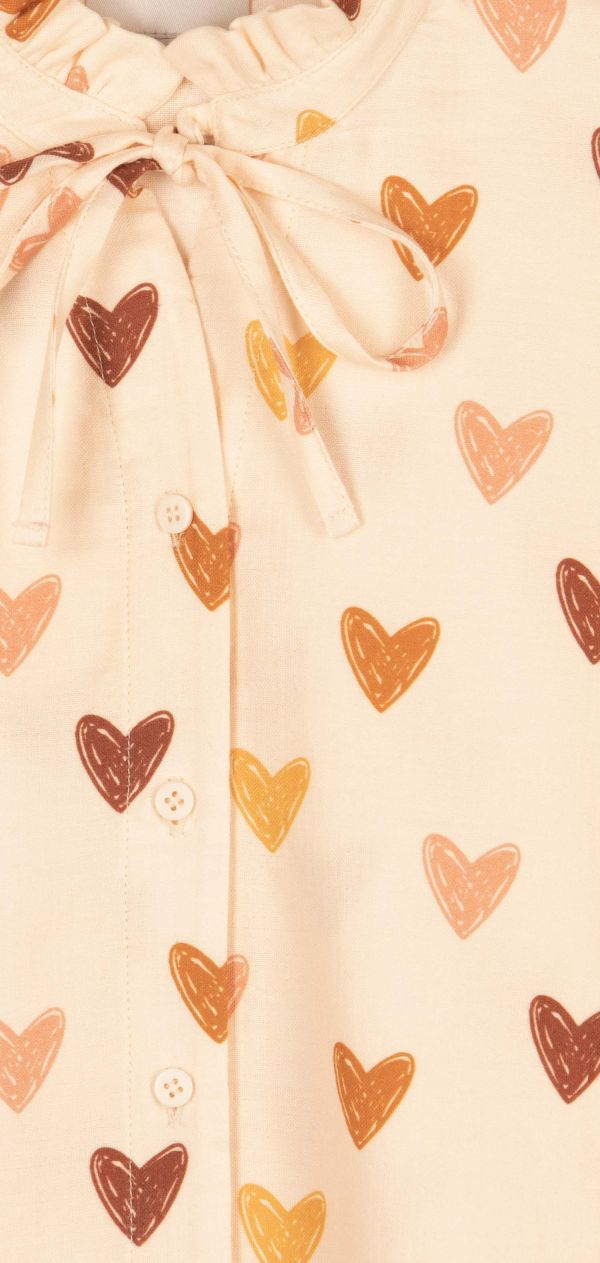 MIPOUNET Love Muslin Blouse 長袖棉紗襯衫 