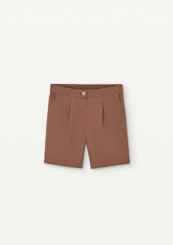 Popelin Chino Style Shorts 經典卡其短褲 - Terracotta 