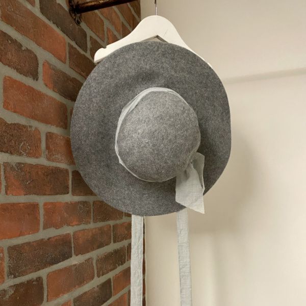 Frou Frou Barcelona Felt Hat 大人羊毛圓帽 - Grey Melange 