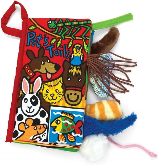 Jellycat 感官刺激布書 - Pet Tails 