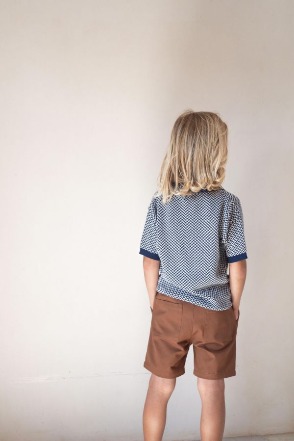 Popelin Chino Style Shorts 經典卡其短褲 - Terracotta 
