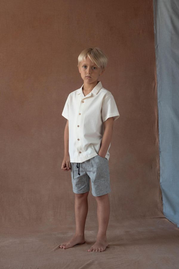 Popelin Black Fleck Jogger Bermuda Shorts 百慕達短褲 